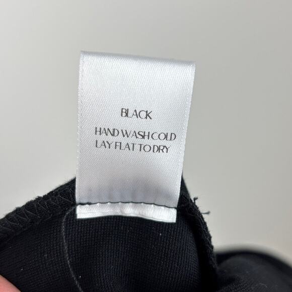 LESET Rio High Waist Straight Pant II Black Medium NEW pull-on stretch - Picture 9 of 9